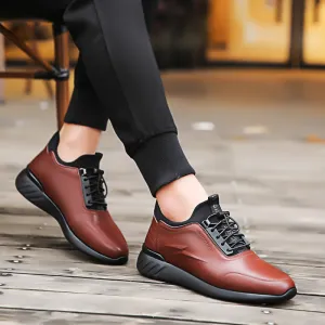 Genuine Leather Men Casual Shoes