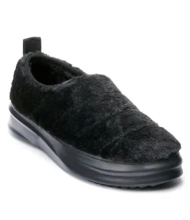 Karl Lagerfeld Men's Fur Lined Sneakers, Black