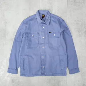 Lee Workwear Overshirt in Surf Blue with Durable Fabric