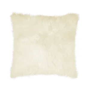 Natural Home Decor New Zealand Sheepskin Pillow | 1-Piece | Natural  | 20"x20"